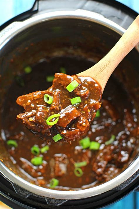 Instant Pot Mongolian Beef Sweet And Savory Meals