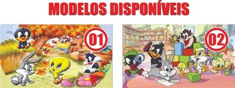 Kit Display Painel 1 5x1m Festa Infantil Baby Looney Tunes R 160 Em