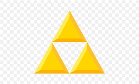 Triforce Emoticon The Legend Of Zelda Nintendo Png 500x500px