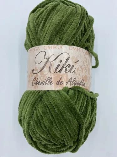 Hilaza Kiki Chenille De 100 Algodon Paquete 5 Madejas 500gr Color 787