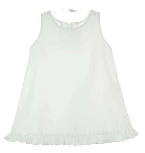 New Royal Child White Bishop Smocked Dress With Rosebud Embroidery