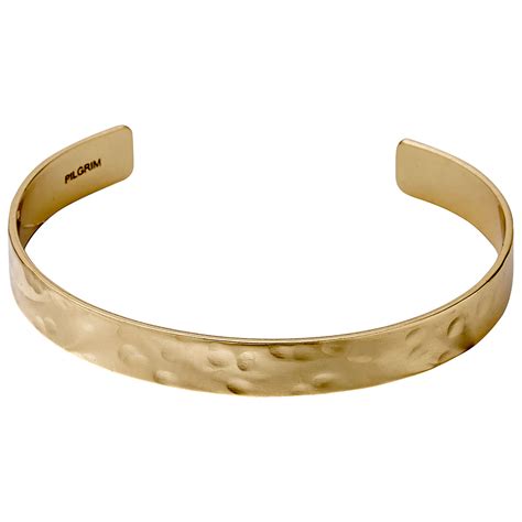 Pilgrim Bracelet With Gold Plated Brass 121722012