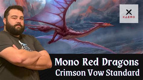 Mono Red Dragons Standard Ranked Crimson Vow Magic The