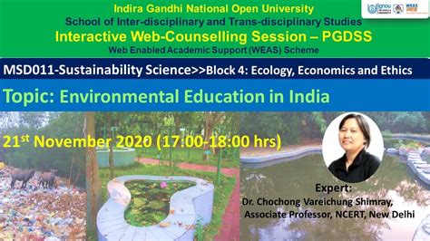 Environmental Education In India YouTube