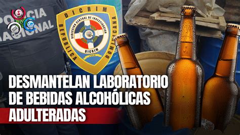 Autoridades irrumpen en laboratorio clandestino de bebidas alcohólicas