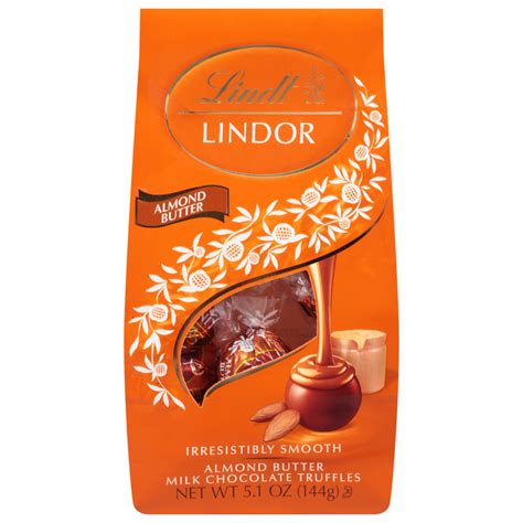 Save On Lindt Lindor Almond Butter Milk Chocolate Candy Truffles Order