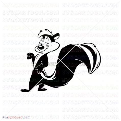 Pepe Le Pew 025 Svg Dxf Eps Pdf Png