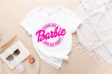 Barbie Party Shirtcome On Barbie Lets Go Party Shirt Etsy