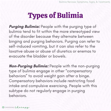 Bulimia Signs Symptoms Treatments