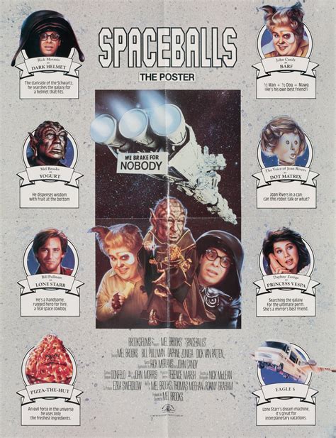 Spaceballs Original 1987 U.S. Mini Movie Poster - Posteritati Movie ...