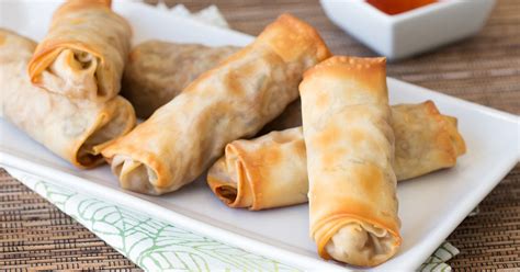 Healthy Baked Egg Rolls Recipe | Hungry Girl