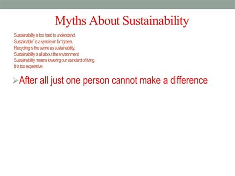 Introduction To Sustainability Ppt