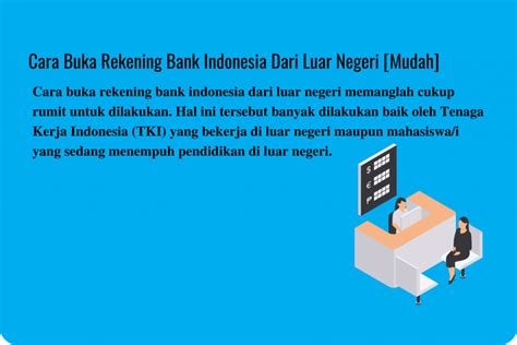 Cara Buka Rekening Bank Indonesia Dari Luar Negeri Id