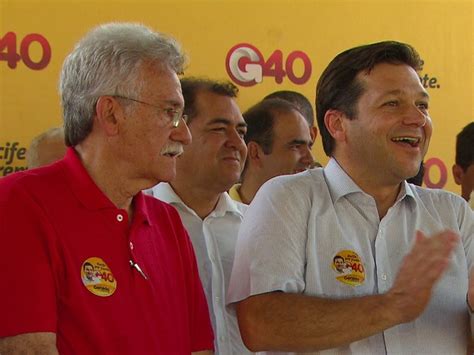 G1 Geraldo Julio e João Paulo participam de reuniões na Zona Norte do