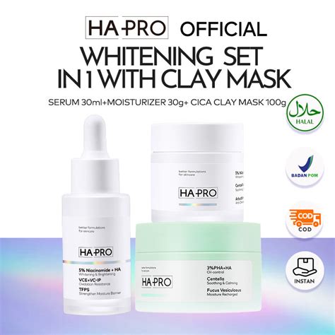 Jual Hapro Ha Pro Bundling Pcs Serum Essence Moisturizer Cream