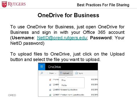 Best Practices For File Sharing Best Practices For