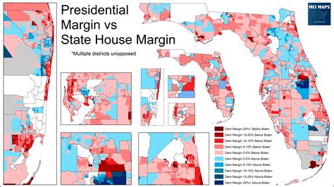 How Floridas State House Districts Voted In 2020 Mci Maps Election