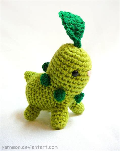 Chikorita Pokemon Amigurumi Crochet Pokemon Pokemon Pokemon Pattern