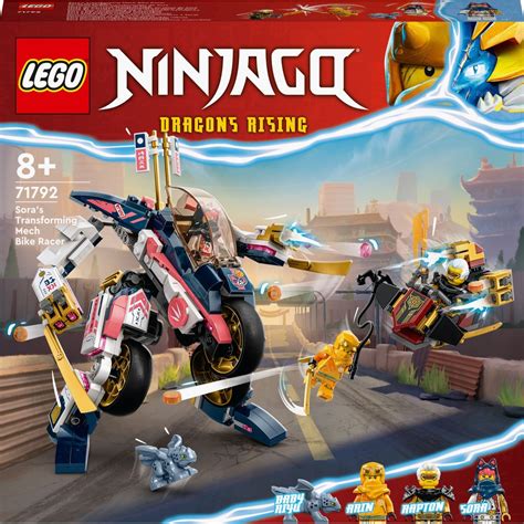 Lego Ninjago 71792 Soras Mech Bike 2 In 1 Set Smyths Toys Deutschland