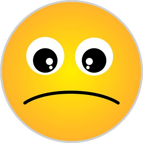 Download Sad, Emoji, Face. Royalty-Free Vector Graphic - Pixabay