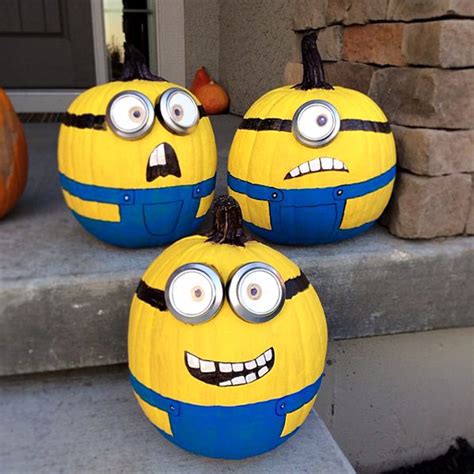 25 Cool DIY Minion Pumpkins For Halloween | HomeMydesign