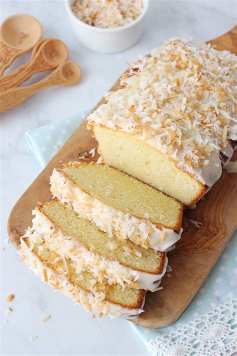 Coconut Pound Cake Glorious Treats