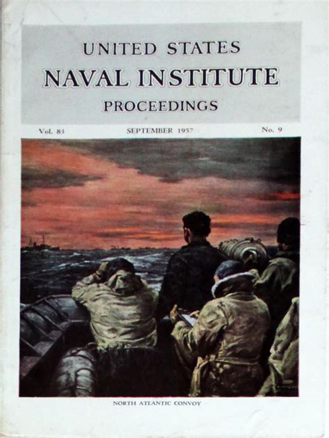 U S Naval Institute Proceedings September At Wolfgang S