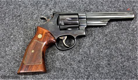 Smith Wesson Model 57 In 41 Magnum With The Six Inch Barrel Hot Sex