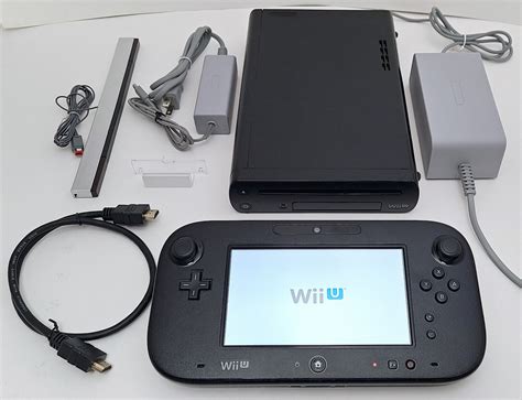 Nintendo Wii U Gaming System 32gb Console Gamepad Complete Bundle