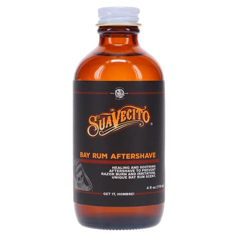 Suavecito Bay Rum Aftershave 4 Oz