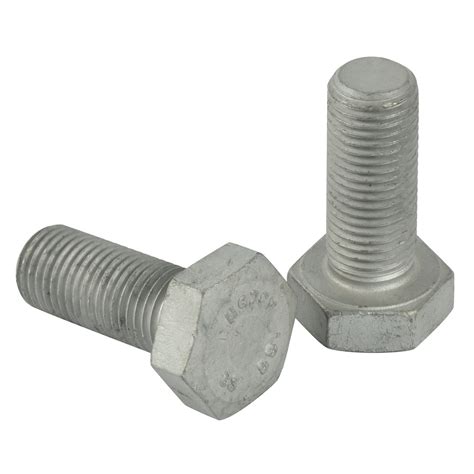 Hdg Hot Dip Galvanized Black Hex Head Din Hex Bolt And Nut