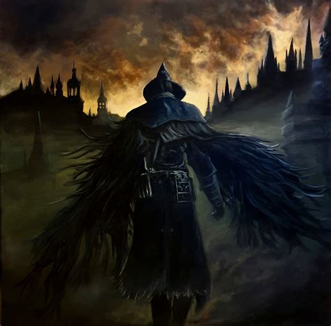 Bloodborne Art Hunter of Hunters Signed Print - Etsy