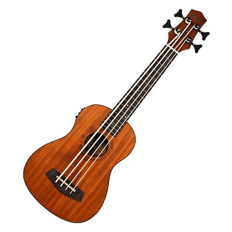 Flight Dubs Electro Bass Ukulele Mahogany At Gear4music