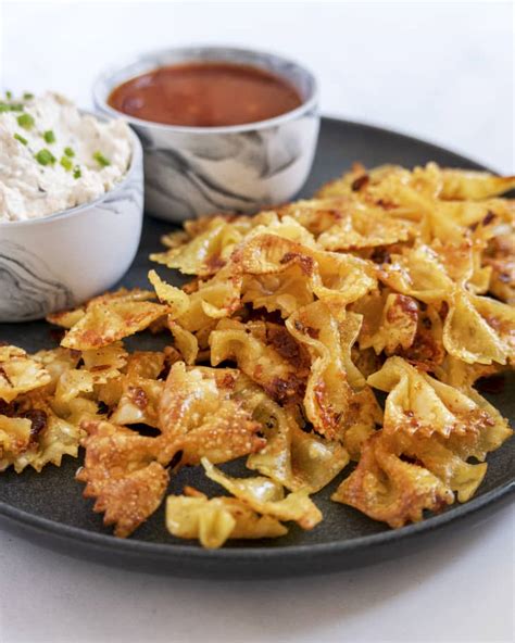 Pasta Chips Recipe Oven Or Air Fryer Kitchn