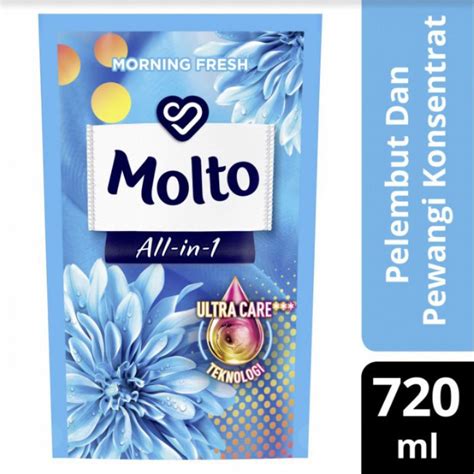 Jual Molto All In Ultra Care Morning Fresh Pelembut Pewangi Pakaian