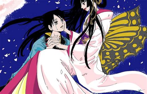 Wallpaper Kimihiro Watanuki XxxHOLiC Yuuko Ichihara For Mobile And