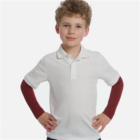Maroon Arm Sleeves Sun Protection Uv Arm Sleeves Crazy Arms Crazyarms