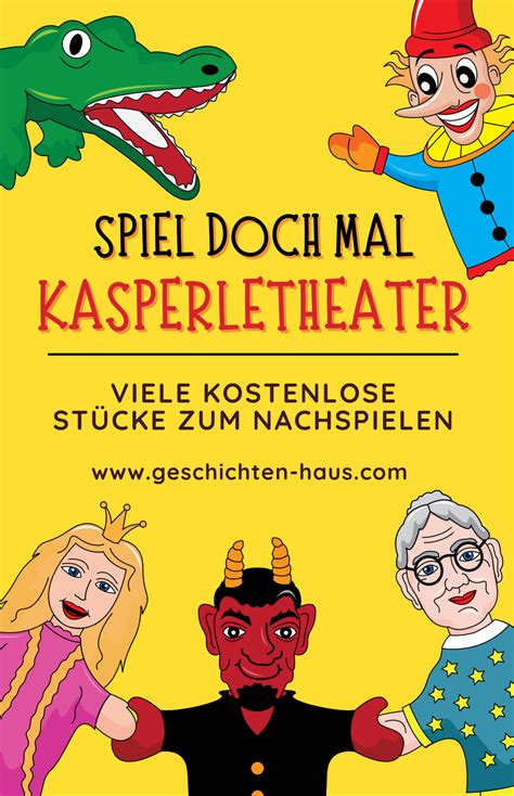 Kasperletheater Stücke zum Nachspielen Theater für kinder