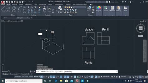 Dibujo Isom Trico Autocad Youtube