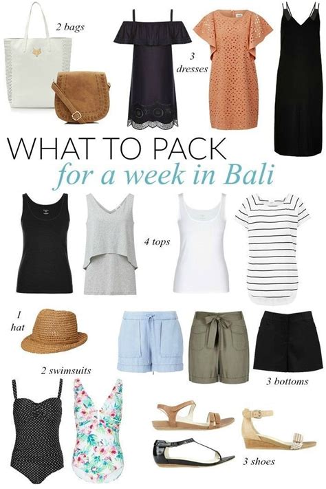 What To Pack For A Week In Bali Sonia Styling Travel Outfit Summer