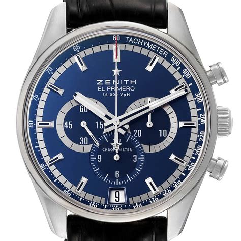 Zenith El Primero Stainless Steel 03 2041 400 51 C496 Stock 46024