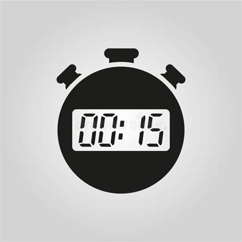 The 15 Seconds Minutes Stopwatch Icon Clock And Watch Timer Countdown Symbol Ui Web Logo