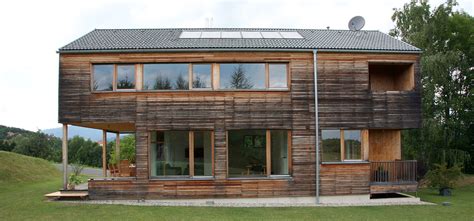 Fertighaus P Holzhaus Mit L Rchenholzschalung Pichler Haus