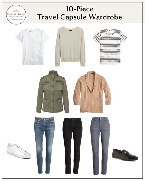 10 Piece Travel Capsule Wardrobe What I Wore On Our Smoky Mountains