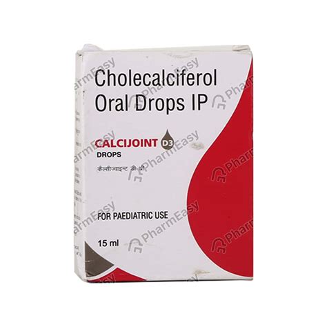 Calcijoint D3 400 Iu Oral Drop 15 Uses Side Effects Dosage Composition And Price Pharmeasy