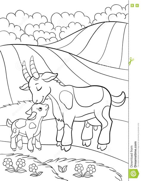 Youth Pages Of Goats Coloring Pages