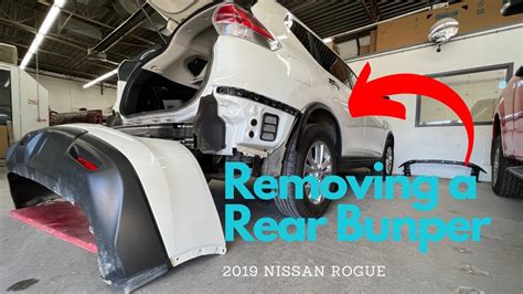 How To Remove Rear Bumper 2013 2019 Nissan Rogue YouTube