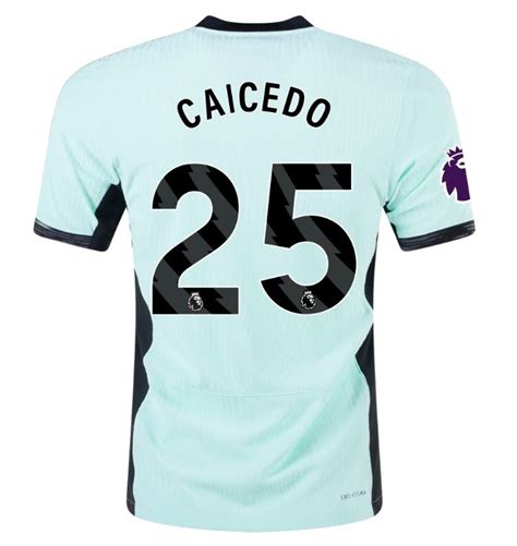 Caicedo Chelsea 23/24 Third Jersey - SoccerArmor