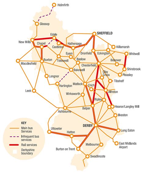 Derbyshire Wayfarer Ranger Rail And Bus Pass