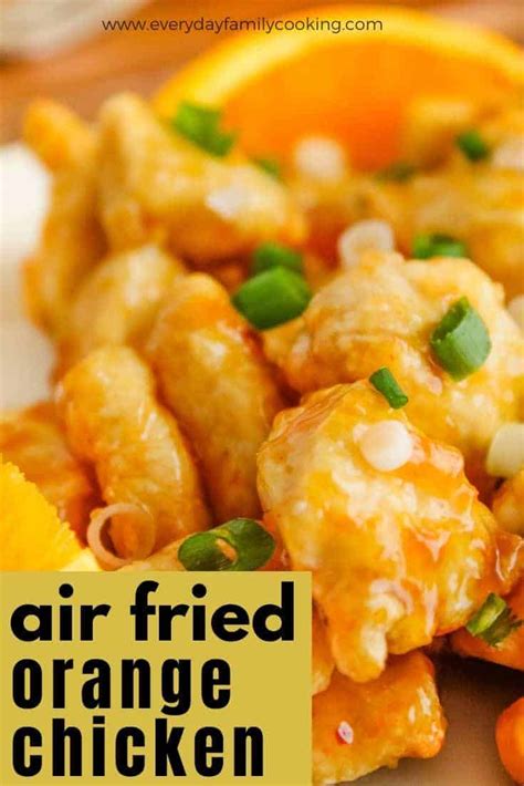 Air Fryer Orange Chicken Easy Asian Chicken Recipe